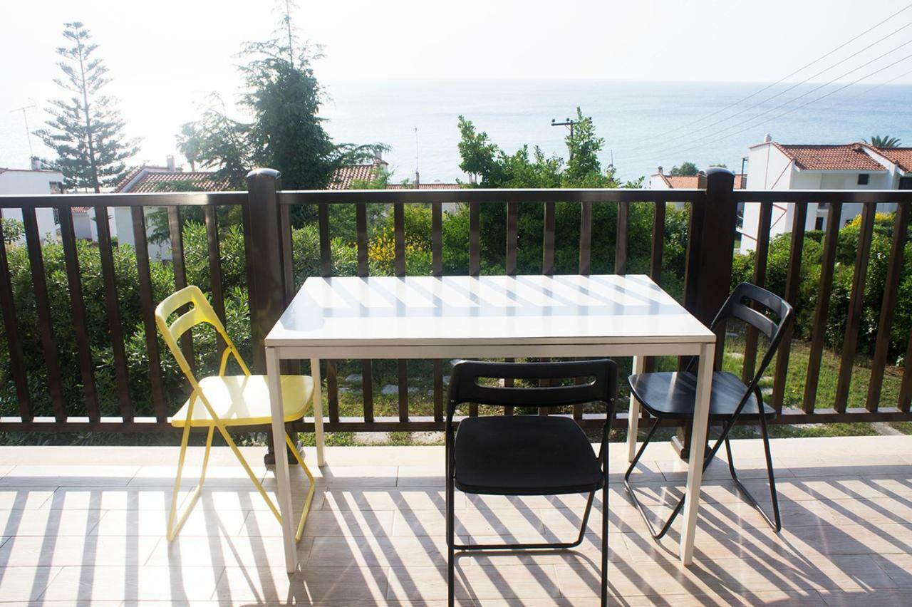Possidi Aigaiopelagitika 2-Floor Beach House Kalandra Ngoại thất bức ảnh