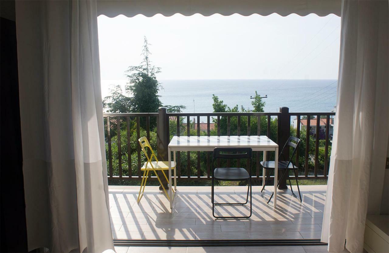 Possidi Aigaiopelagitika 2-Floor Beach House Kalandra Ngoại thất bức ảnh